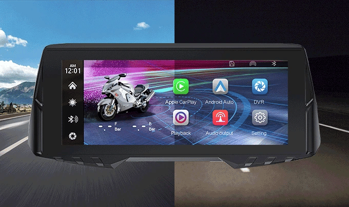 Enhance Your Ride with the Spedal CL876 Motorcycle Camera & Tire Pressure Monitor