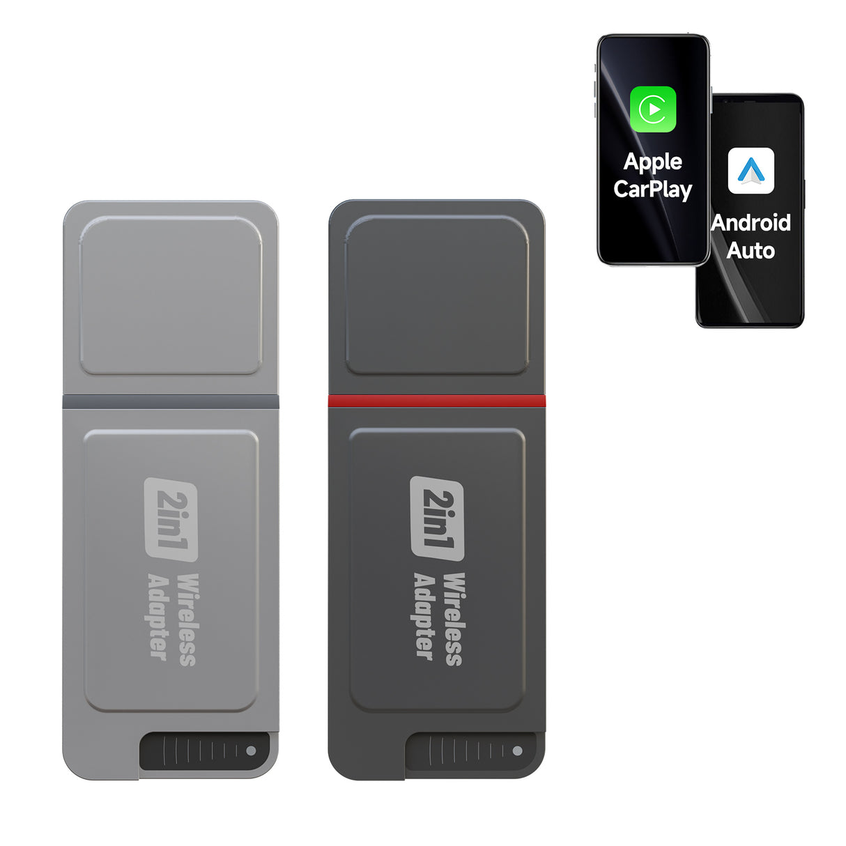 CL321-Wireless CarPlay& Adroid auto Adapter Auto-Reconnect, Supports Multiple Models