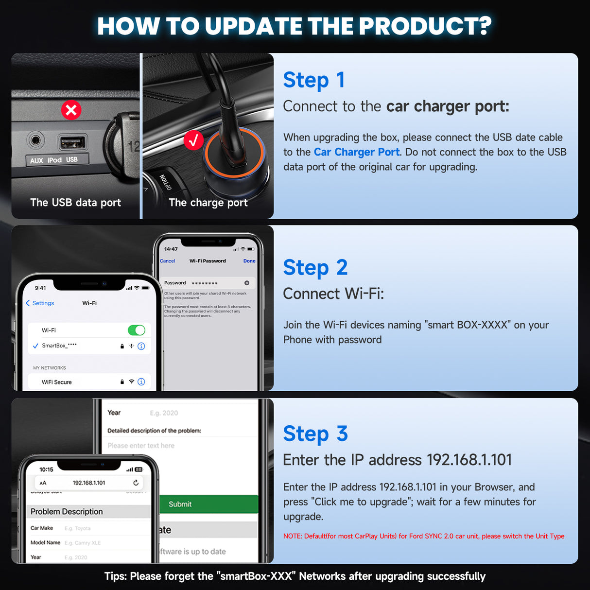 CL321-Wireless CarPlay& Adroid auto Adapter Auto-Reconnect, Supports Multiple Models
