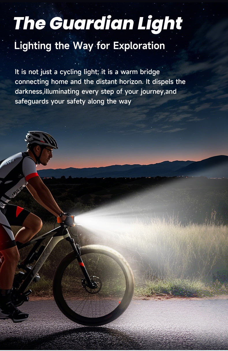 Multi-functional Bike Light with GPS Speed Display & 1080P Camera & App 64G Card