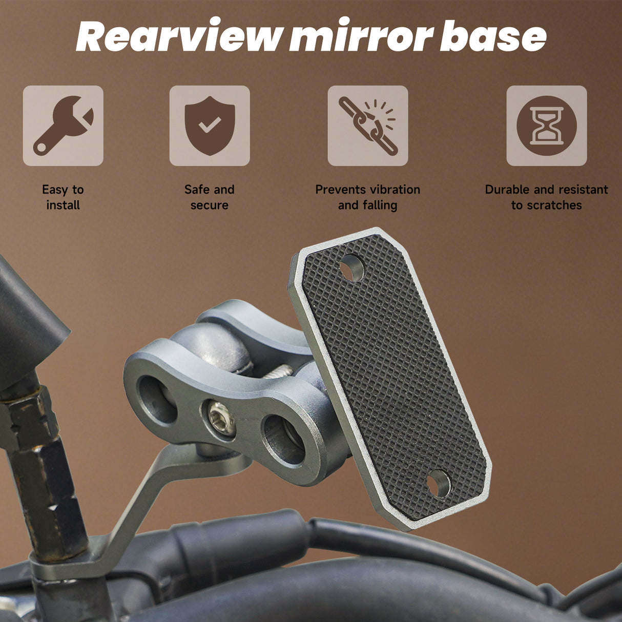Spedal Rearview Mirror Holder Compatible with CL873/CL872/CL876