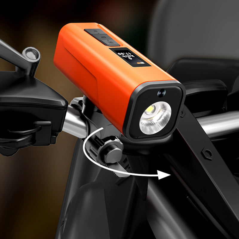 Multi-functional Bike Light with GPS Speed Display & 1080P Camera & App 64G Card