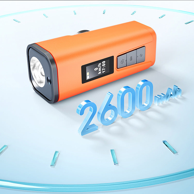 Multi-functional Bike Light with GPS Speed Display & 1080P Camera & App 64G Card