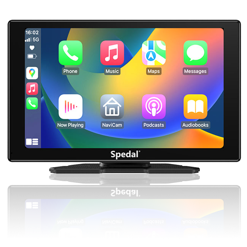 CL810- 9 Inch Wireless Apple Carplay & Android Auto with Front Camera