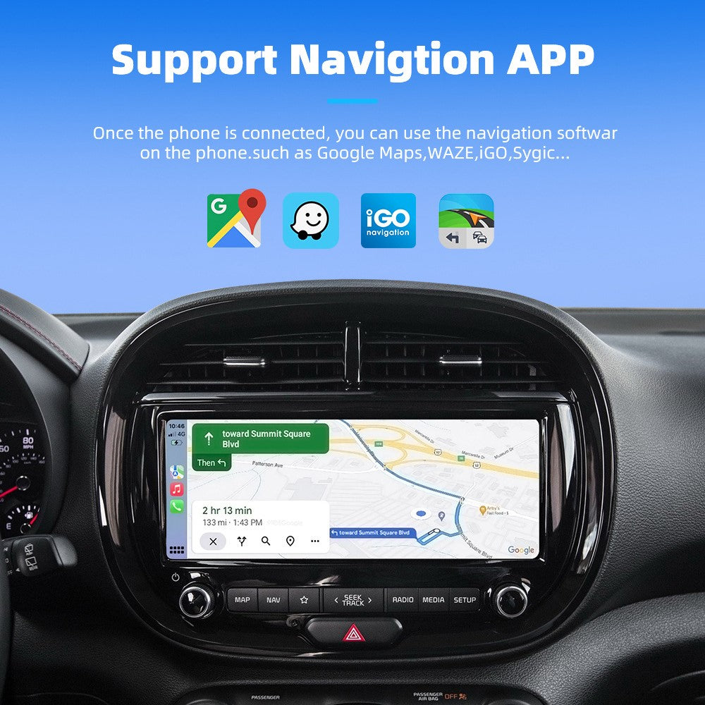 Spedal 320S 2 in 1 Wireless CarPlay Android Auto Adapter Car Dongle Auto Connect Plug