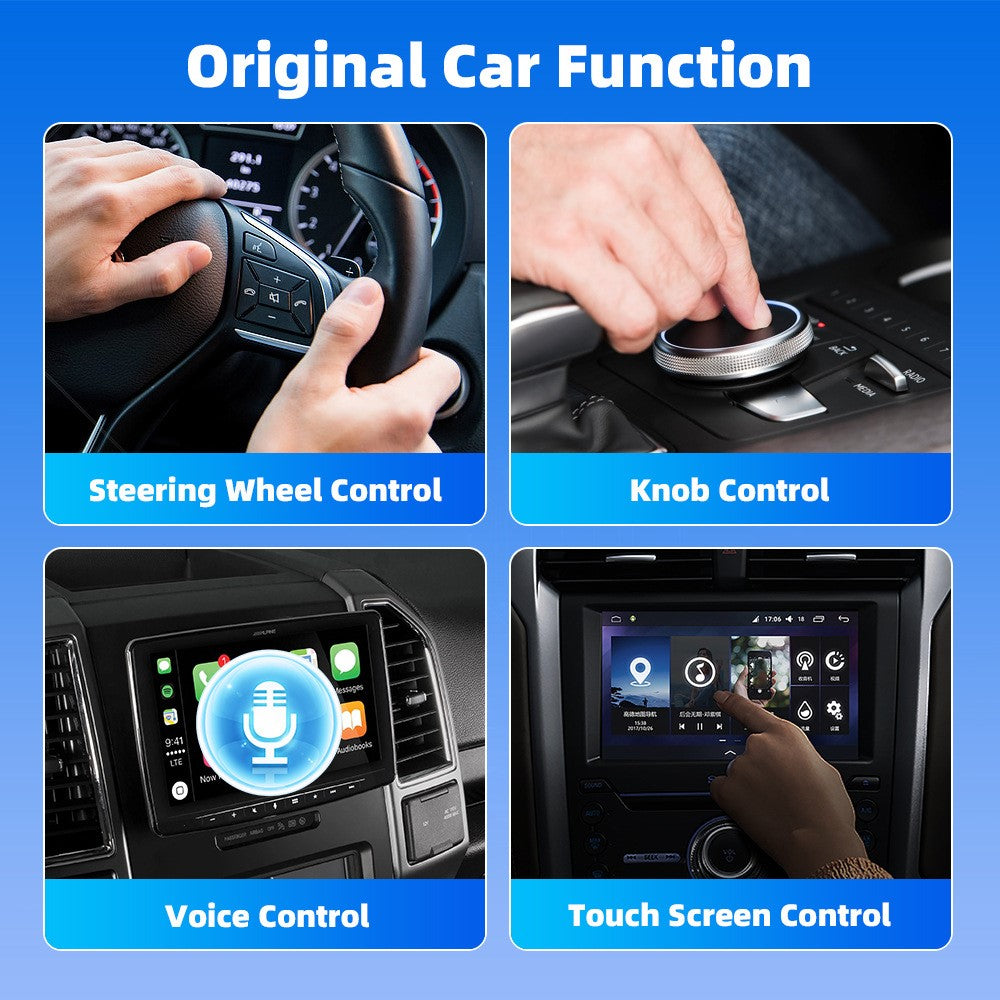 Spedal 320S 2 in 1 Wireless CarPlay Android Auto Adapter Car Dongle Auto Connect Plug