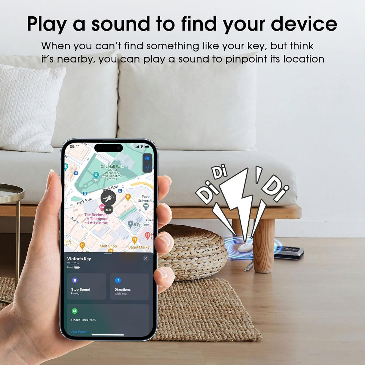 AirTags – 1/2/4 Pack Bluetooth Item Finders Compatible with Apple Find My App, Tracker for Kids, Luggage, Keys (iOS Only)