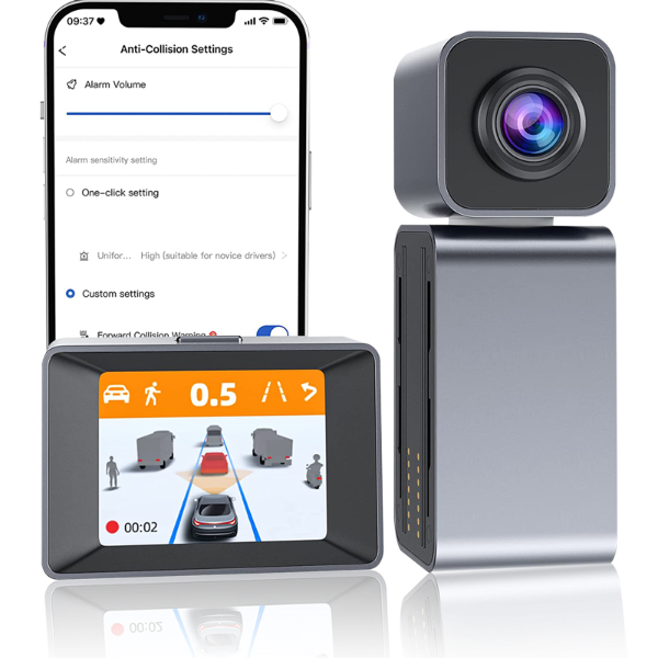 MINIEYE AC1-AI Collision Avoidance Device - Smart Dash Cam with ADAS