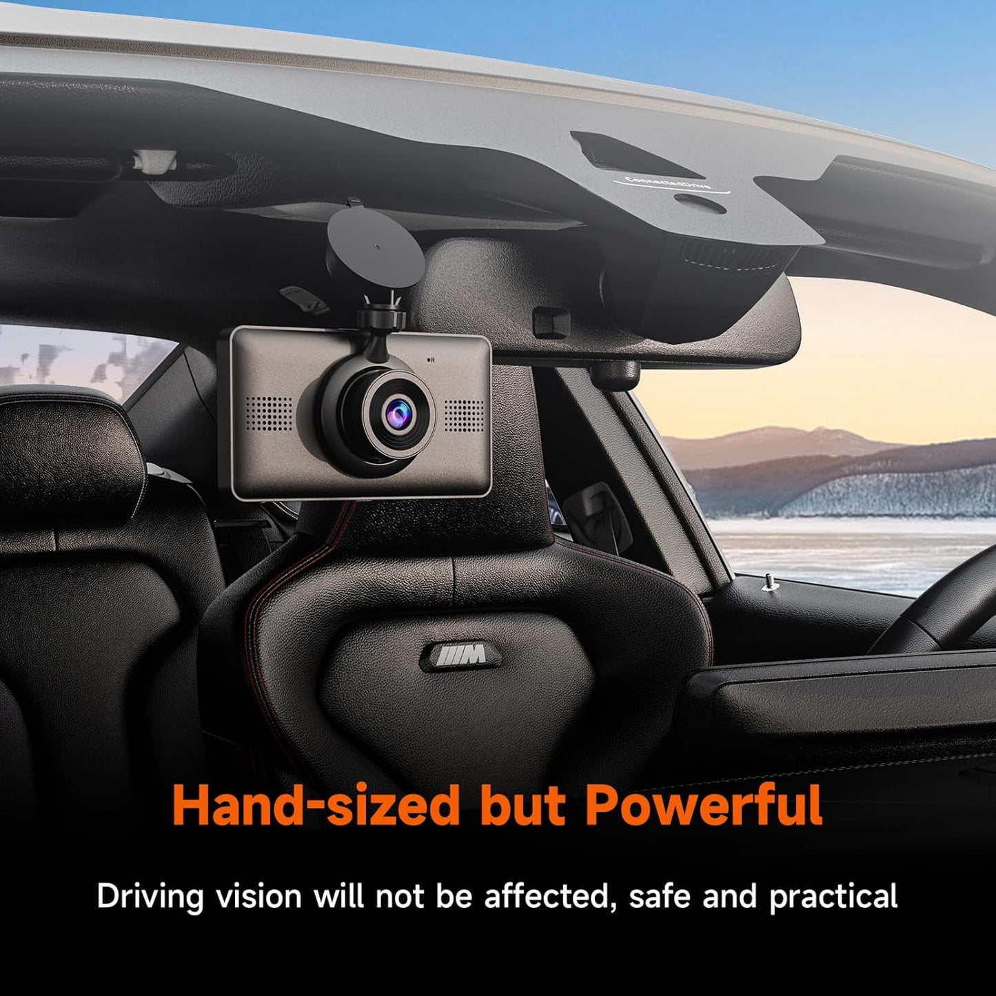 CL518-5 Inch Portable Car Stereo Wireless CarPlay with 2.5K Dashcam