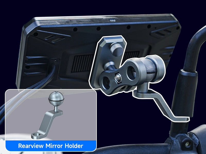 Spedal Rearview Mirror Holder Compatible with CL873/CL872/CL876