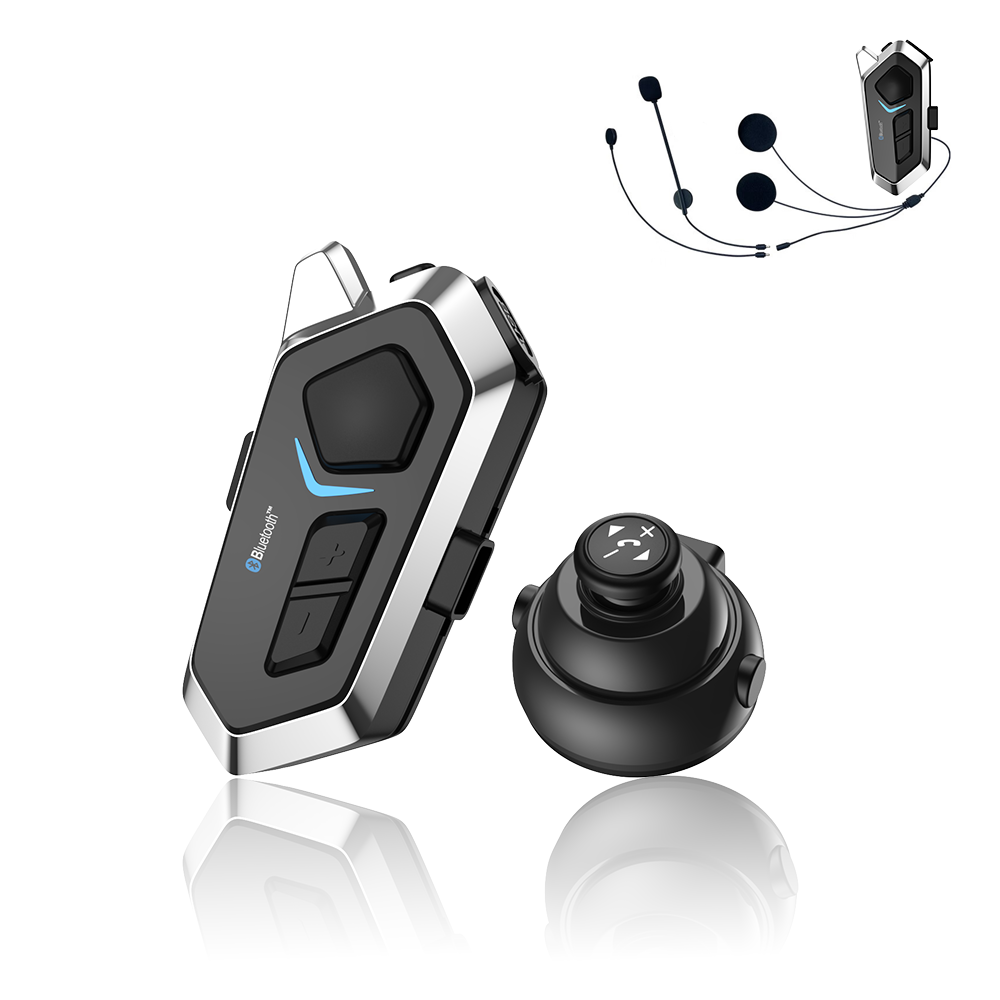 Motorcycle Helmet Headset Wireless Bluetooth Headphone Speaker Hands-Free (single)