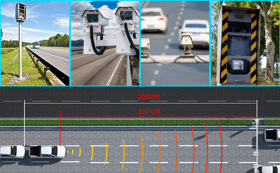 VP388T-DSP Laser Radar Detectors for Cars