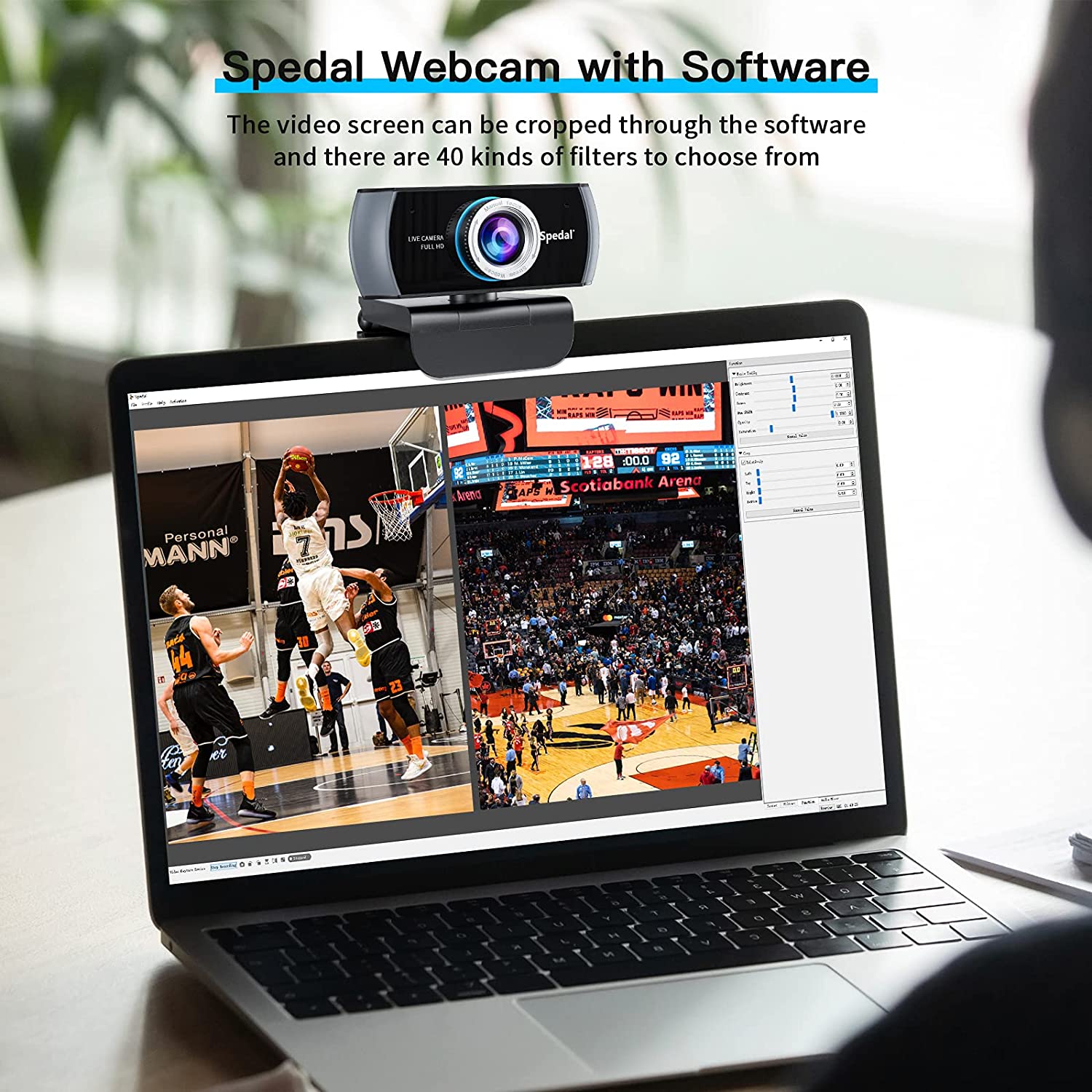 MF920- Webcam 1080p with Microphone for Desktop