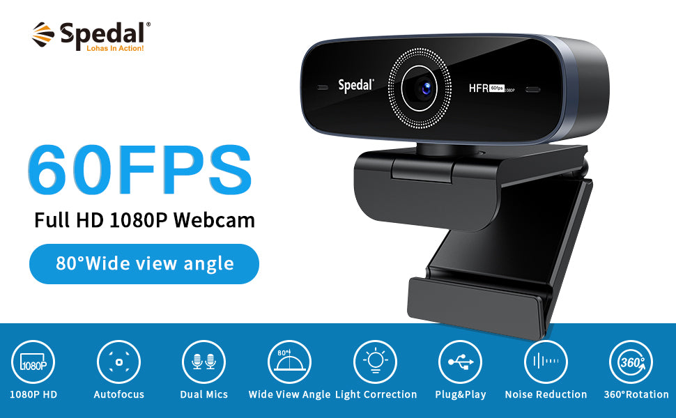 AF926-HD 1080P 60fps Webcam AutoFocus