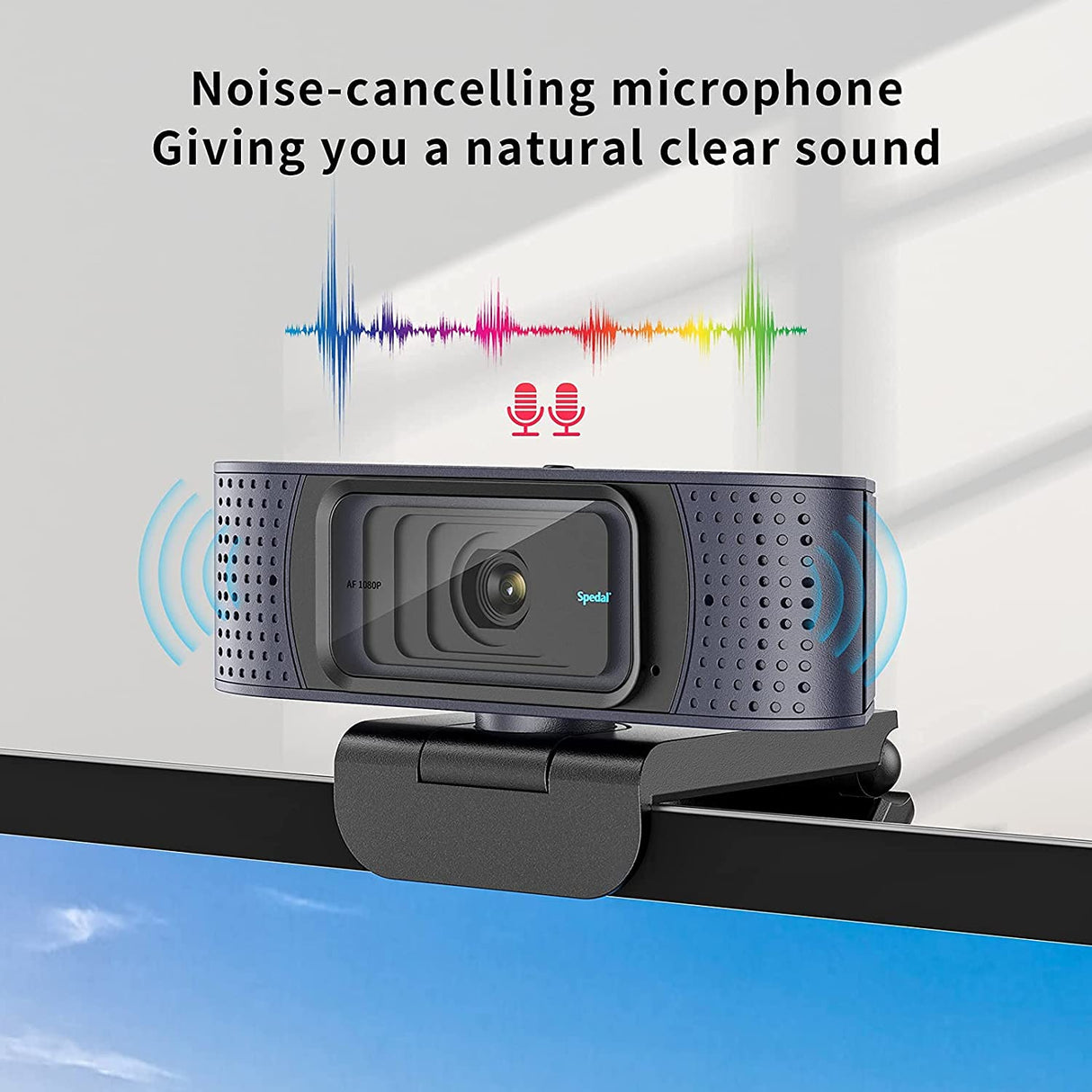 AF928- 1080P Webcam Autofocus with Privacy Cover