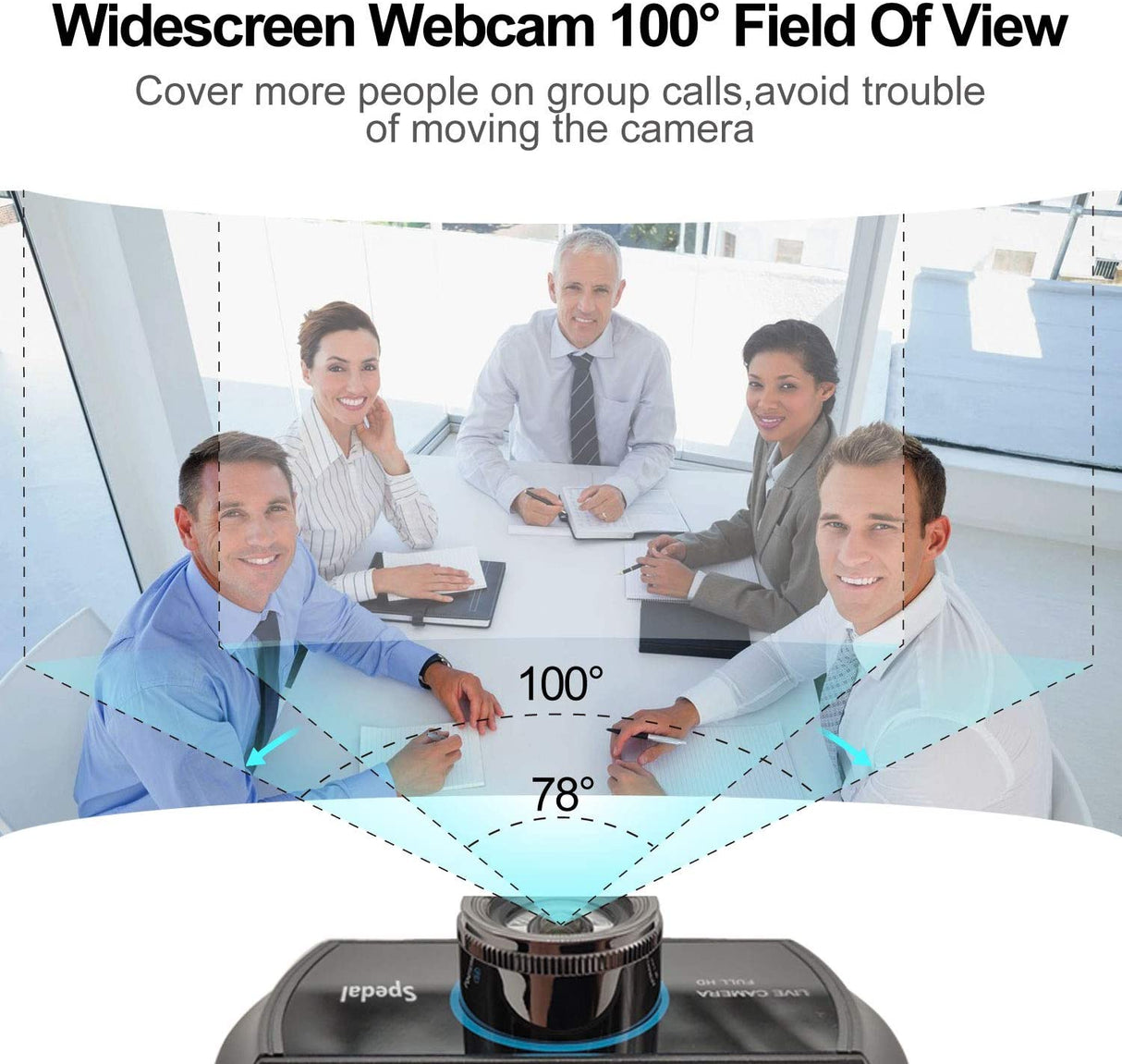 MF920- Webcam 1080p with Microphone for Desktop