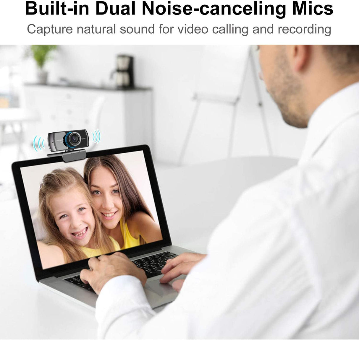 MF920- Webcam 1080p with Microphone for Desktop