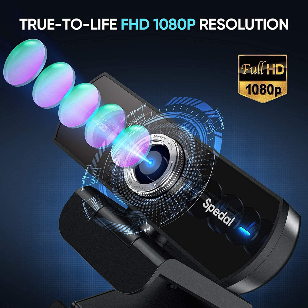 MF934 - 1080p HD 60fps Manual Focus
