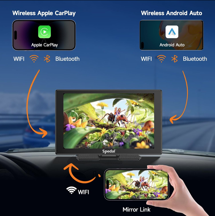 Spedal 810L: The Ultimate Large-Screen CarPlay GPS Solution