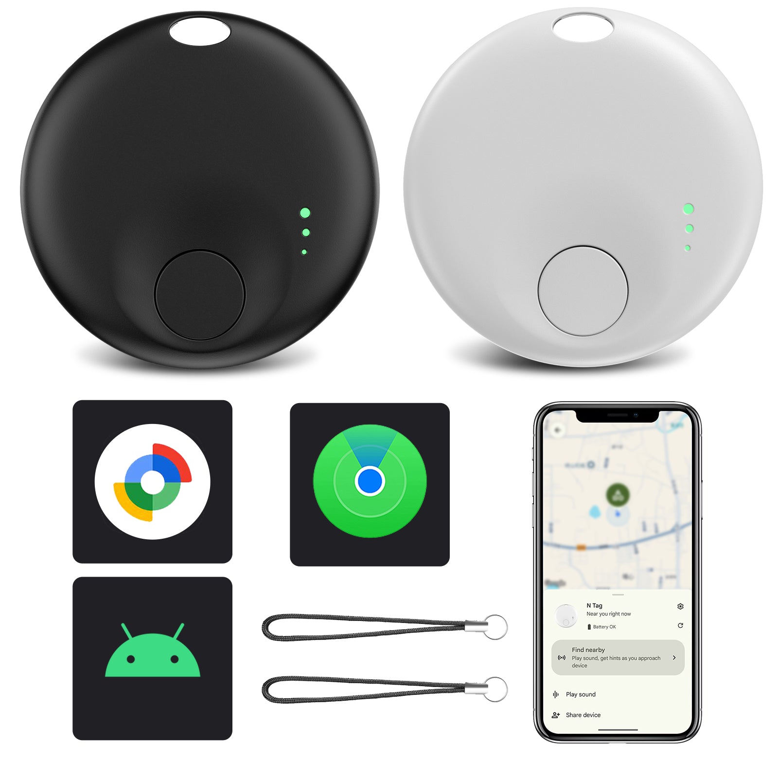 Never Lose Your Belongings Again: The Ultimate 2-in-1 Bluetooth Tracker