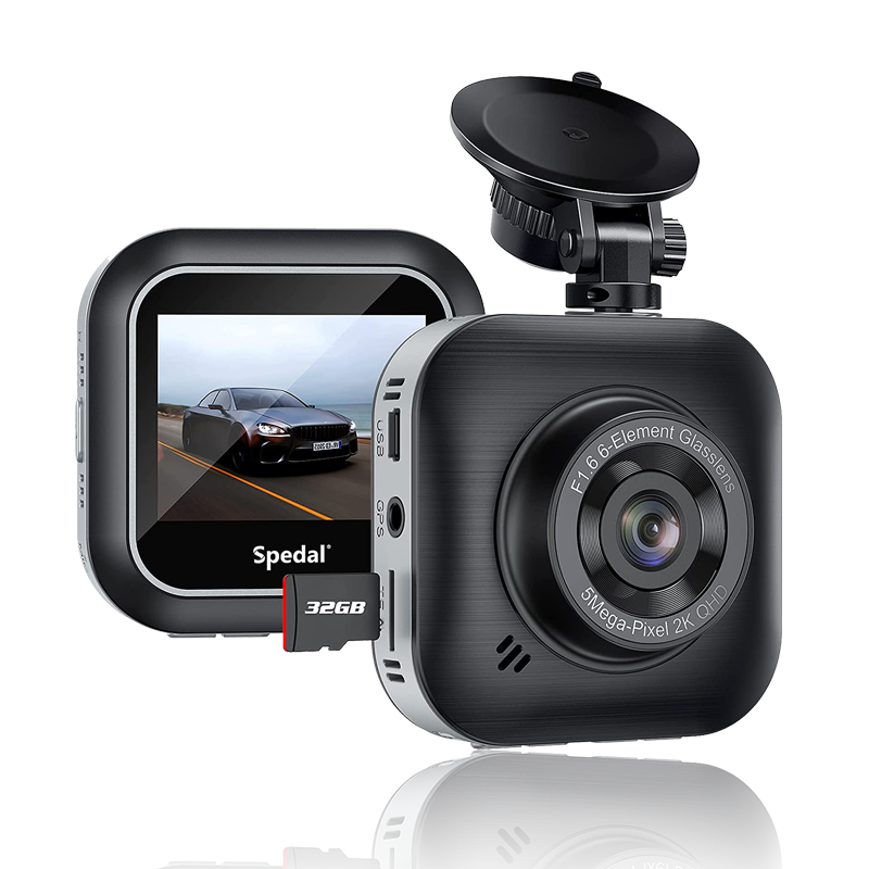 C326-Dash Cam 2K Full HD Car Camera 2560x1440P HD Record Super Night Vision