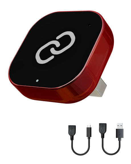 Spedal CL322-2 in 1 Wireless CarPlay Adapter, Plug & Plug Auto Connect No Delay
