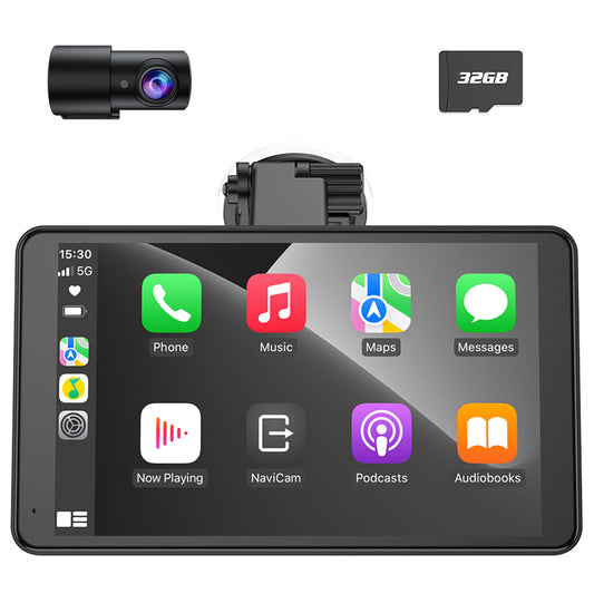 Spedal NaviCam CL797-7 Inch Portable Car Stereo Compatible with Wireless CarPlay & Android Auto AirPlay