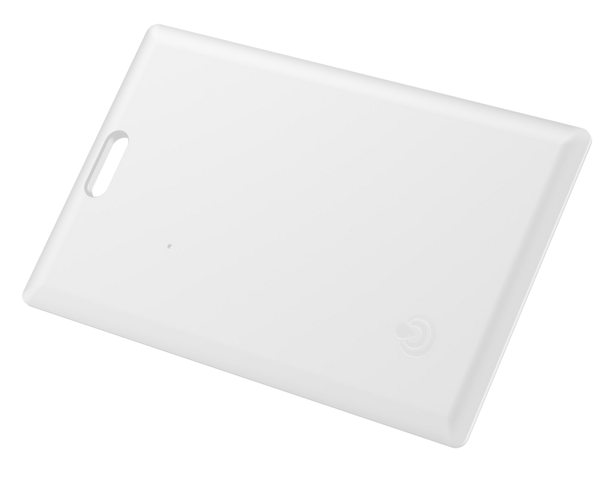 2025 Upgrade Bluetooth Smart Tracker Card -Wallet Key Bag Finder -Slim Design Works with Apple Find My (iOS Only)