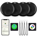 2-in-1 Bluetooth Tracker for Android or iOS AirTag| For Wallet, Bag, Pet | Anti-Lost Finder, Smart Tag for Keys