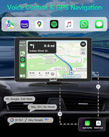 CL796Pro-Wireless CarPlay & Android Auto, Night Vision HD 170° Ultra Wide Angle Wave Radar Reversing