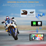 NaviCam CL872- 6.25" Multifunction Motorcycle GPS with Carplay&Android