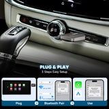 CL320-2-in-1 with USB interface Wired to Wireless CarPlay Adapter & Android Auto Adapter