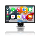 CL796W -Portable 7 Inch Wireless Apple Carplay Android Auto with Front Camera