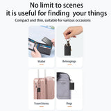 2025 Upgrade Bluetooth Smart Tracker Card -Wallet Key Bag Finder -Slim Design Works with Apple Find My (iOS Only)
