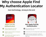IP67 Waterproof Mini Tracker-AirTags-Works with Apple Find My (iOS Only) -Key Finder for Keys Kids Pets Car Luggage 2025 Upgrade