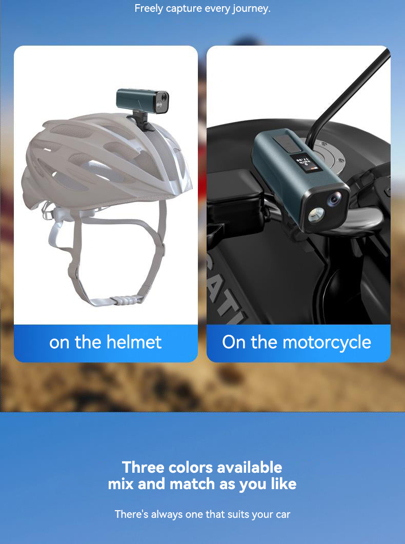 Spedal Multi-functional Bike Light with GPS Speed Display & 1080P Camera & App 64G Card