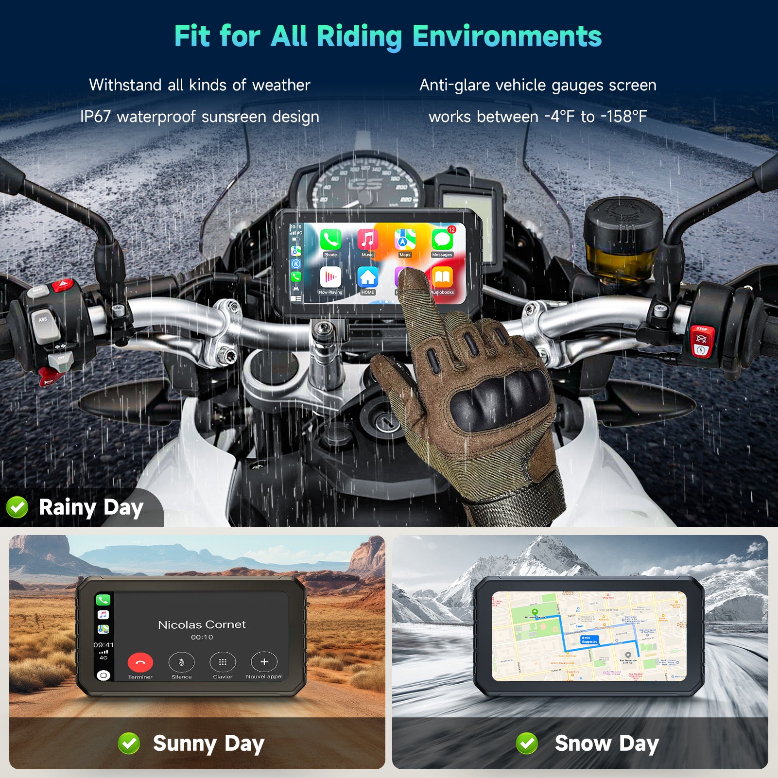Spedal NaviCam スマートバイクスクリーン Amazon.co.jp: Spedal CL871 バイク スマートモニター CarPlay