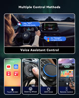 Spedal Netflix CarPlay Adapter | Wireless Car Play Smart Box with YouTube, HDMI Output, Dual WiFi, USB Media Player & OTA Upgrade | Car Video Entertainment Box for Wired CarPlay
