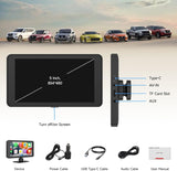 CL518-5 Inch Portable Car Stereo Wireless CarPlay with 2.5K Dashcam