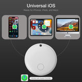 AirTags – 1/2/4 Pack Bluetooth Item Finders Compatible with Apple Find My App, Tracker for Kids, Luggage, Keys (iOS Only)