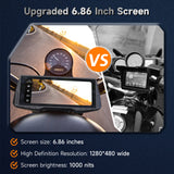 NaviCam CL876- 6.86" Multifunction Motorcycle Smart Screen