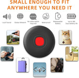 IP67 Waterproof Mini Tracker-AirTags-Works with Apple Find My (iOS Only) -Key Finder for Keys Kids Pets Car Luggage 2025 Upgrade