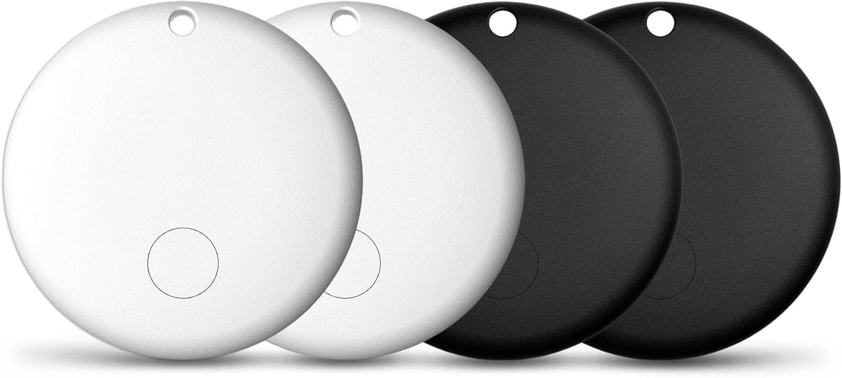 AirTags – 1/2/4 Pack Bluetooth Item Finders Compatible with Apple Find My App, Tracker for Kids, Luggage, Keys (iOS Only)