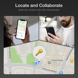 AirTags – 1/2/4 Pack Bluetooth Item Finders Compatible with Apple Find My App, Tracker for Kids, Luggage, Keys (iOS Only)
