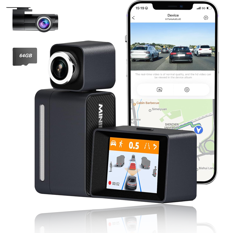 Minieye C2M-4K+1080P Dash Cam Front and Rear with ADAS – Spedal-Store