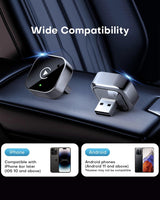 Spedal 323P Wireless Fast Auto-Connect, Compact Plug & Play for iPhone/Android, USB/USB-C, No Delay