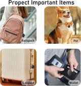 AirTags – 1/2/4 Pack Bluetooth Item Finders Compatible with Apple Find My App, Tracker for Kids, Luggage, Keys (iOS Only)