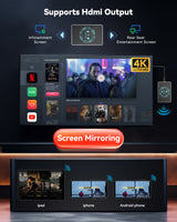 Spedal Netflix CarPlay Adapter | Wireless Car Play Smart Box with YouTube, HDMI Output, Dual WiFi, USB Media Player & OTA Upgrade | Car Video Entertainment Box for Wired CarPlay