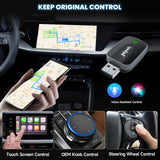 CL320-2-in-1 with USB interface Wired to Wireless CarPlay Adapter & Android Auto Adapter