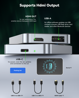 Spedal Netflix CarPlay Adapter | Wireless Car Play Smart Box with YouTube, HDMI Output, Dual WiFi, USB Media Player & OTA Upgrade | Car Video Entertainment Box for Wired CarPlay